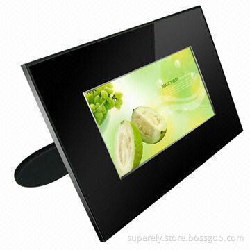 7-inch Digital Photo Frame with Photo Browse, Video, Music Playback, Remote Control and Memory Card